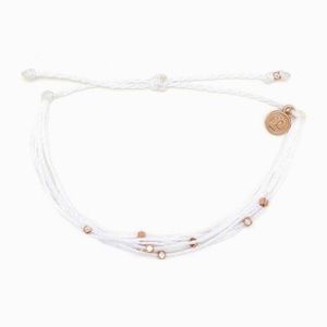 NWOT - Pura Vida bracelet (SILVER AND GOLD beaded)